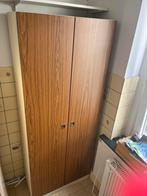 A donner armoire 2 portes en bois de rangement avec planches, Ophalen, Gebruikt