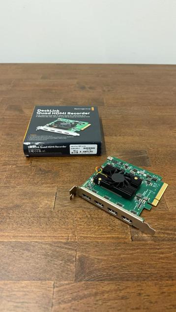 Blackmagic Decklink Quad HDMI Recorder (NIEUW) beschikbaar voor biedingen