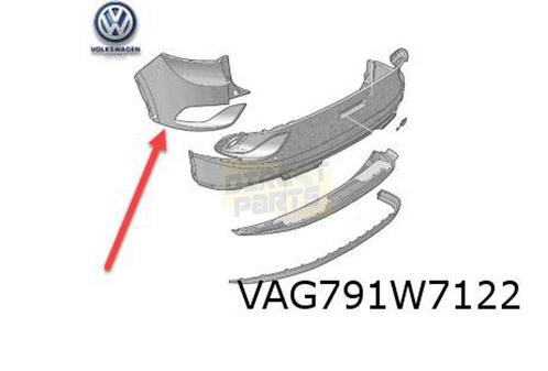 Volkswagen ID.4 (11/20-) bumperhoek Rechts (GRU) (te spuiten, Autos : Pièces & Accessoires, Carrosserie & Tôlerie, Pare-chocs