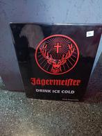 Reclame bord Jägermeister ijzer/blik, Ophalen of Verzenden, Gebruikt