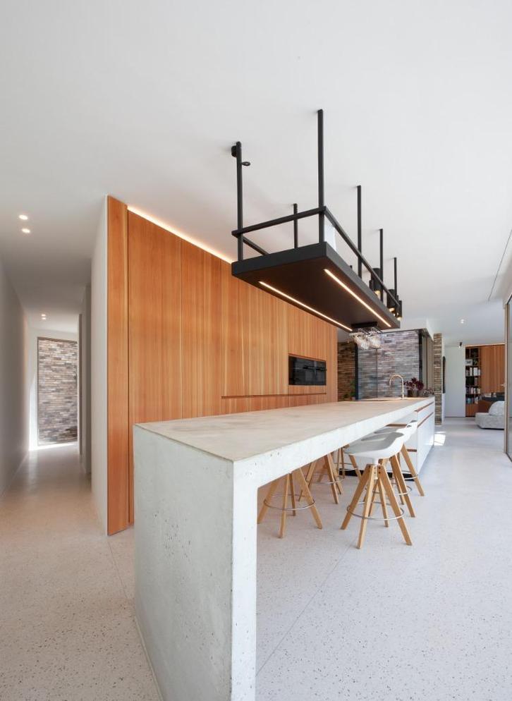 betonnen keukenbladen naadloos op locatie gestort., Huis en Inrichting, Keuken | Keukenelementen, Nieuw, 200 cm of meer, 200 cm of meer