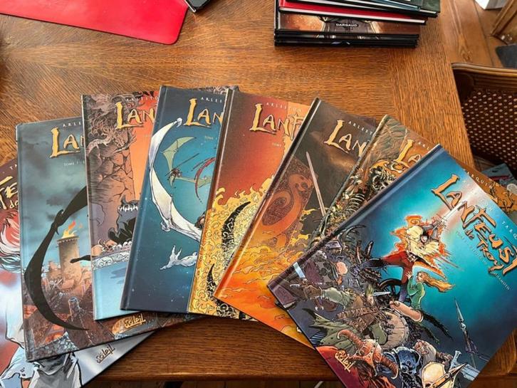 BD Lanfeust van Troy T1à8 Didier Tarquin, Arleston, Boeken, Stripverhalen, Ophalen