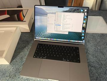 Apple Macbook Pro 16 M1 Max, MacBook Pro, 32 GB, 16 pouces, Comme neuf