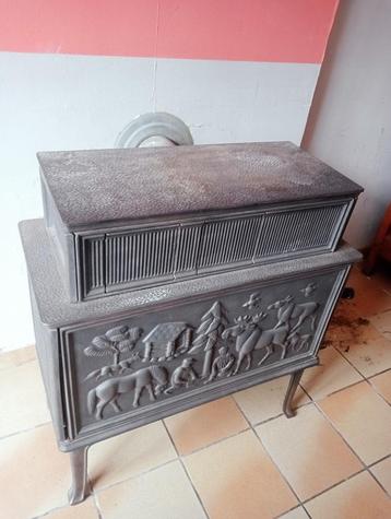 Poêle à bois jotul, Enlèvement, Utilisé, Bois, Autoportant