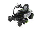 EGO Z6 ZERO TURN ZITMAAIER 107 CM MET E-STEER TECHNOLOGIE, Tuin en Terras, Grasmaaiers, Ophalen, Gebruikt, Accu-grasmaaier, Versnellingen