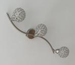 2 identieke plafondlampen met steentjes, Ophalen, Gebruikt, Glas, Minder dan 50 cm