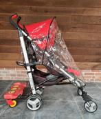 Wandelwagen Chicco LiteWay Complete Scarlet met buggy board, Kinderen en Baby's, Ophalen, Gebruikt, Overige merken, Verstelbare rugleuning