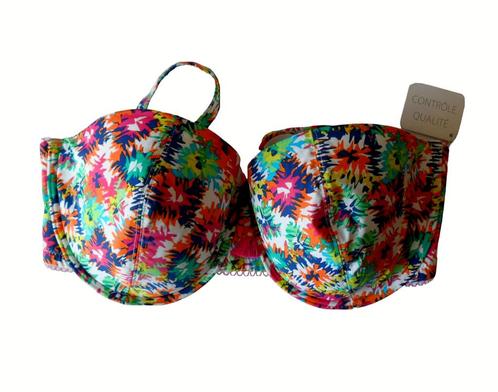 Maillots de bain deux pièces bikini multicolor Taille : 95D, Kleding | Dames, Badmode en Zwemkleding, Nieuw, Bikini, Roze, Ophalen of Verzenden