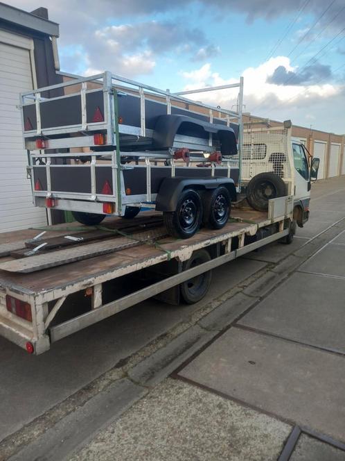 Splinter nieuwe dubbelas aanhangwagen met coc attest, Auto diversen, Aanhangers en Bagagewagens, Nieuw, Ophalen