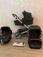 Mutsy Nio -4 Wiel Kinderwagen - Green khaki 3-in-1 Complete, B, Ophalen of Verzenden, Zo goed als nieuw, Maxi-Cosi