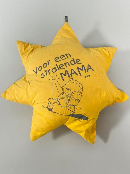 Stervormig baby kussen - Voor een stralende MAMA geel ster, Huis en Inrichting, Woonaccessoires | Kussens, Geel, Overige vormen