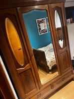 Oude eiken kleerkast, Huis en Inrichting, Ophalen, Gebruikt, 100 tot 150 cm, 200 cm of meer