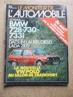 BMW 728 730 733 I DATSUN LADA 2105 VW POLO 1981, Ophalen of Verzenden, Gelezen, BMW