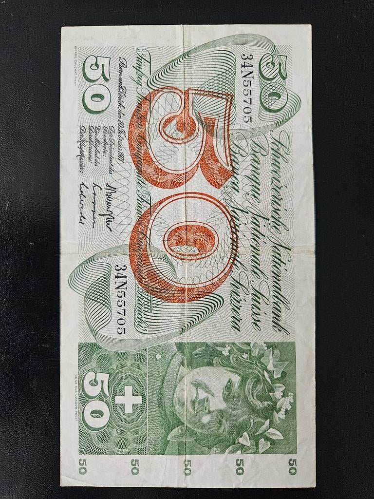 50 francs Suisse, Enlèvement ou Envoi, Autres pays, Billets en vrac