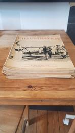 Lot de 12 magazines anciens "L’Illustration" – Année 1935, Ophalen