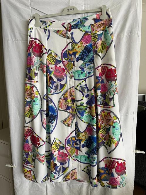 Lange rok Caroline Biss - Mt 42, Kleding | Dames, Rokken, Gedragen, Maat 42/44 (L), Overige kleuren, Onder de knie, Ophalen of Verzenden