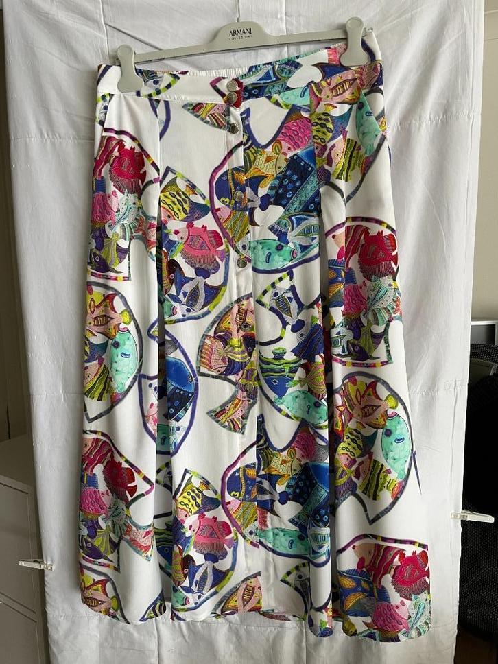 Lange rok Caroline Biss - Mt 42, Kleding | Dames, Rokken, Gedragen, Maat 42/44 (L), Overige kleuren, Onder de knie, Ophalen of Verzenden