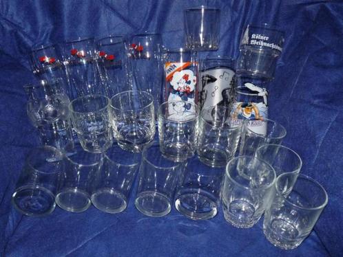 Lot van 22 oude glazen, Verzamelen, Glas en Drinkglazen, Ophalen of Verzenden