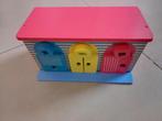 Hema houten garage met speelgoedauto's., Kinderen en Baby's, Speelgoed | Houten speelgoed, Ophalen, Gebruikt