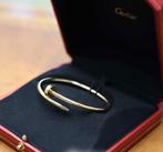 CARTIER JUSTE UN CLOU BRACELET CLASSIC   GOLD SIZE - 16, Handtassen en Accessoires, Ophalen, Geel, Goud