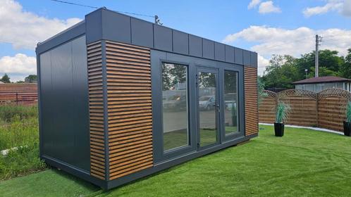 Tuinhuisje Kantoorcontainer Wooncontainer Tiny House 6x3 m, Immo, Nieuwbouwprojecten, Overige soorten