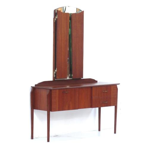 Vintage teak kaptafel dressoir Louis van Teeffelen Webe '60s, Huis en Inrichting, Kasten | Lockerkasten, Zo goed als nieuw, Verzenden