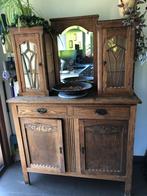 Antieke buffetkast vol kern hout, Antiek en Kunst, Ophalen