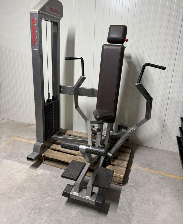 Panatta Convergent Chestpress / Brustpresse / Chest Press, Sport en Fitness, Fitnessmaterialen, Gebruikt, Overige typen, Armen