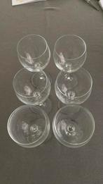 Wijn-/portoglazen 6 stuks, Verzamelen, Glas en Drinkglazen, Ophalen of Verzenden, Zo goed als nieuw