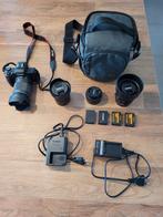 Canon M50 complete kit met 4 lenzen, tas, batterijen,..., Audio, Tv en Foto, Fotocamera's Digitaal, Canon, Ophalen of Verzenden