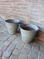 2 zinken emmers., Ophalen, Gebruikt, Rond, Tuin