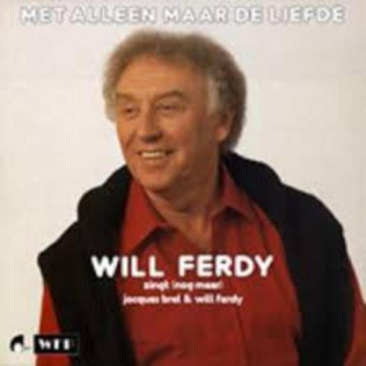 WILL FERDY > MET ALLEEN MAAR DE LIEFDE <, Cd's en Dvd's, Vinyl | Nederlandstalig, Zo goed als nieuw, Levenslied of Smartlap, 12 inch
