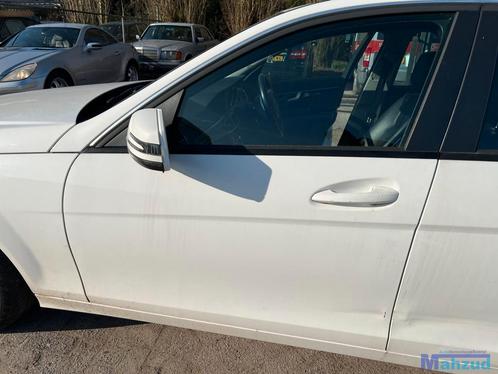 MERCEDES C klasse W204 wit 149 links voor deur 2011-2014, Auto-onderdelen, Carrosserie, Deur, Mercedes-Benz, Gebruikt