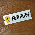 Emaille Schild FERRARI Reclamebord Vintage Plaque Italië 80s, Verzamelen, Verzenden, Gebruikt, Reclamebord