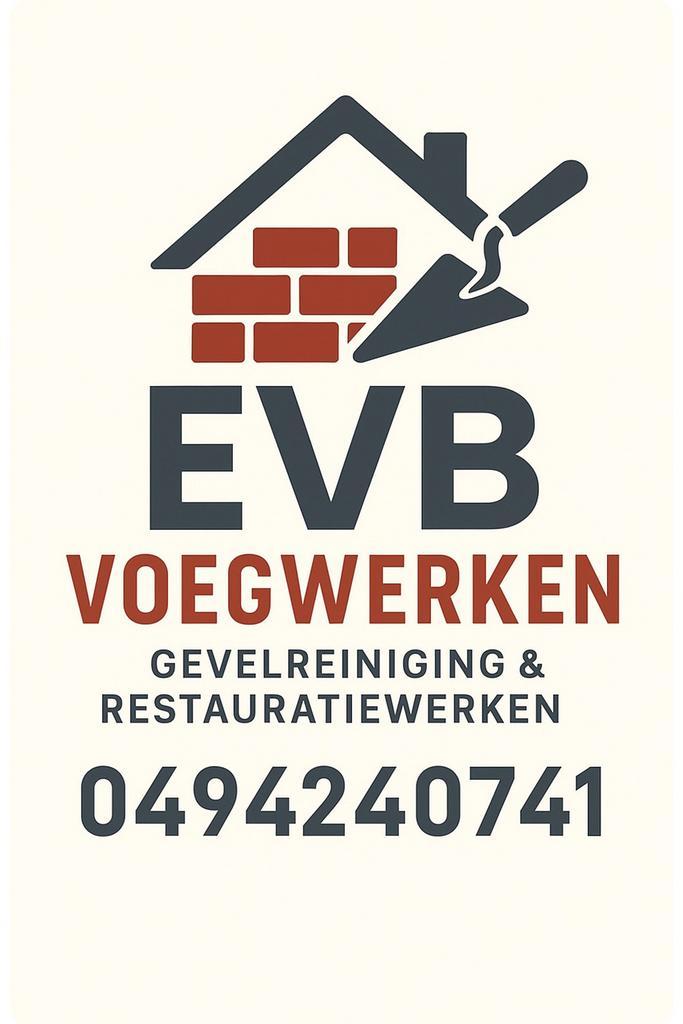 Bouwonderneming E.V.B speciale voeg technieken en slijpwerke, Diensten en Vakmensen, Gevelrenovatie en Voegers, Gevelreiniging