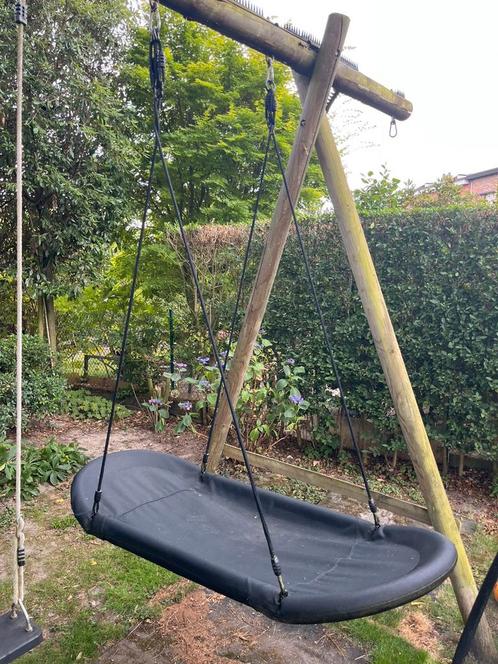 Toebehoren schommel: 2 gewone schommels en 1 hangmat, Kinderen en Baby's, Speelgoed | Buiten | Speeltoestellen, Gebruikt, Schommel
