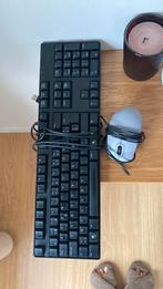 Azerty toetsenbord en muis met draad, Computers en Software, Toetsenborden, Gebruikt, Toetsenbord en muis-set, Azerty, Ophalen of Verzenden