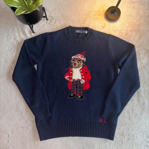 Donkerblauwe Polo Bear Ralph Lauren Sweater - S - Nieuw, Kleding | Dames, Truien en Vesten, Verzenden