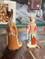 Porseleinen beeldjes middeleeuwse vrouwen, Ophalen of Verzenden, Nieuw, Mens