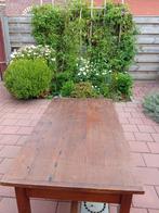 houten tafel te koop, Ophalen, Zo goed als nieuw, Vierkant