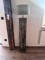 Mooie houten staanlamp, Ophalen, Zo goed als nieuw, Hout, 100 tot 150 cm