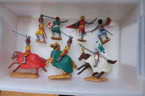 soldats chevaliers TIMPO, Collections, Jouets miniatures, Utilisé, Enlèvement ou Envoi