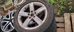 AudiA4 A5 VELGEN MET BANDEN ORIGINEEL 17 INCH 8k0071497, Ophalen of Verzenden, Zo goed als nieuw