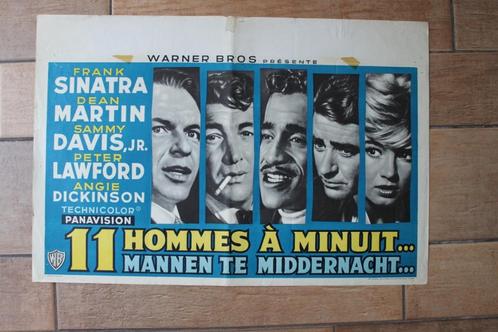 filmaffiche Dean Martin Ocean's 11 1960 filmposter, Collections, Posters & Affiches, Comme neuf, Cinéma et TV, A1 jusqu'à A3, Rectangulaire horizontal