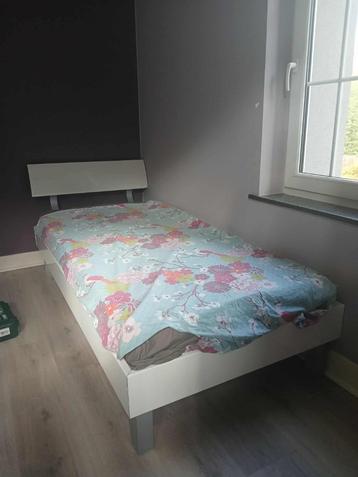 Cadre de lit 90x200 blanc IKEA beschikbaar voor biedingen