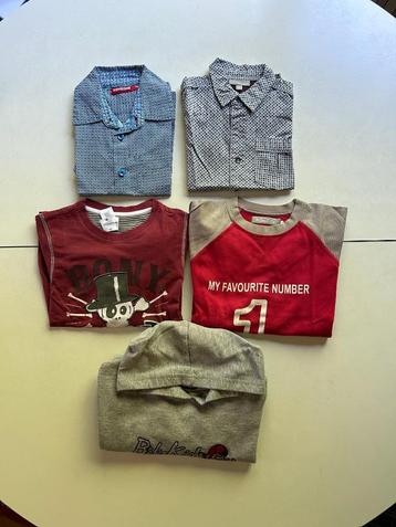 Pakket LONGSLEEVES + SWEATER - 116 - jongen beschikbaar voor biedingen