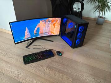 Pc Gamer RTX 3070 + écran 34 pouces beschikbaar voor biedingen