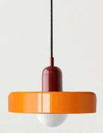 Lampe pendaison pendante - Bauhaus verre coloré - Suspension, Huis en Inrichting, Lampen | Tafellampen, Ophalen of Verzenden, Nieuw