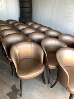 Partij gouden kuipstoelen 19 stuk ter overname., Huis en Inrichting, Ophalen, Zo goed als nieuw