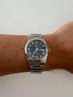 Rolex Datejust 36mm - excellent état, Handtassen en Accessoires, Horloges | Heren, Staal, Gebruikt, Staal, Polshorloge